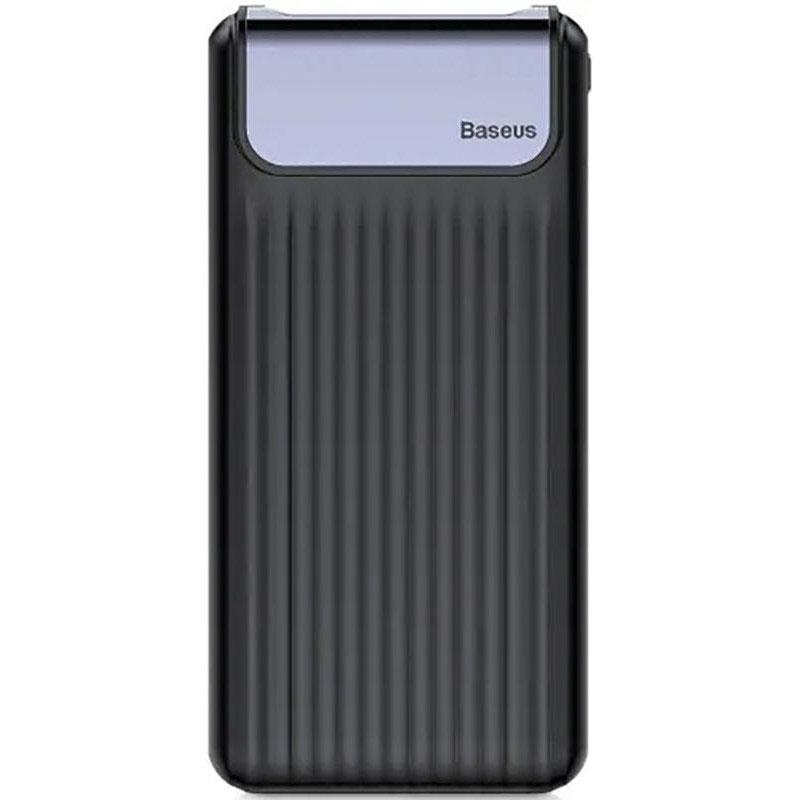 

УМБ Power Bank Baseus Thin QC3.0 M+T Dual input Digital LCD 10000mAh PPYZ-C01 Black