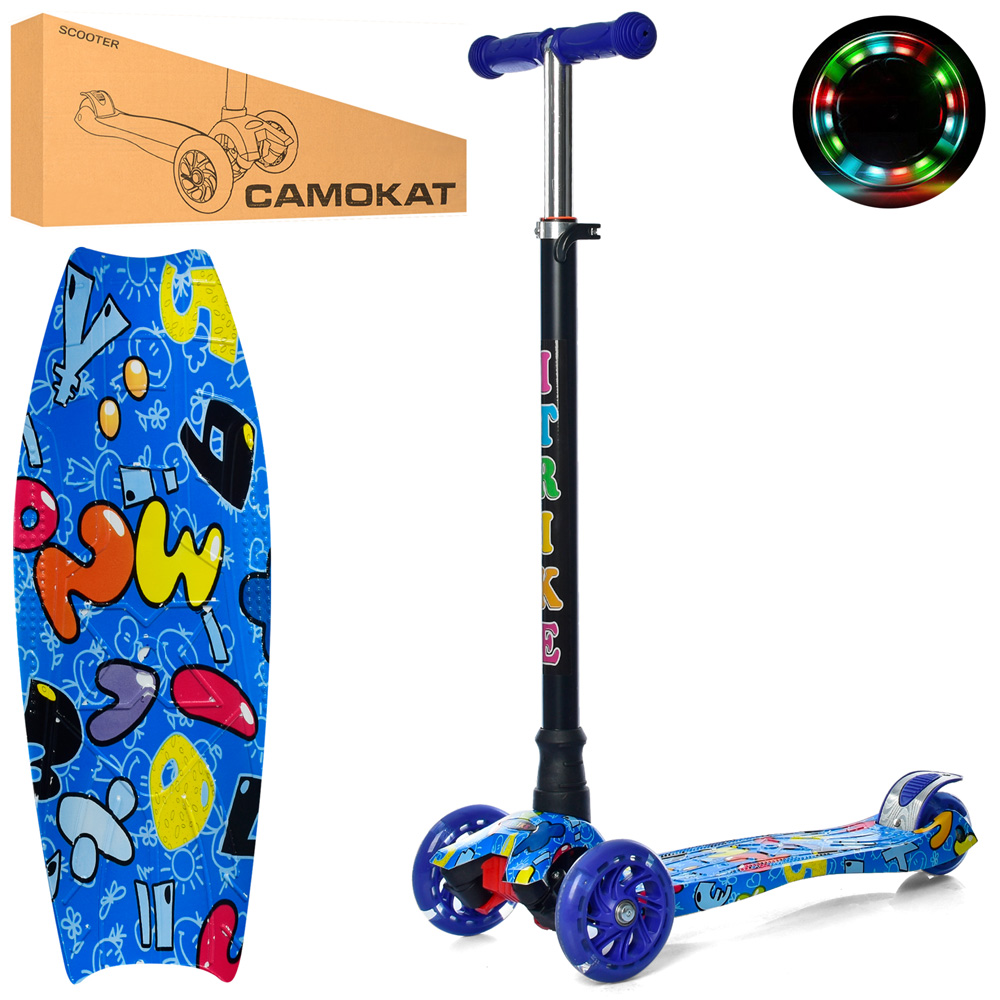 

Самокат iTrike Maxi JR 3-055-3-WP22 Blue (JR 3-055-3)