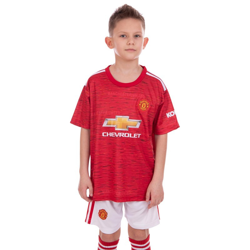 

Форма футбольная детская MANCHESTER UNITED Манчестер Zelart Sport 2495 XL (28) рост 150-155 см