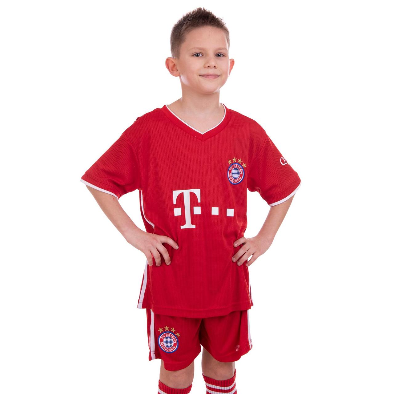 

Форма футбольная детская BAYERN MUNCHEN Бавария Zelart Sport домашняя 2499 XL (28) рост 150-155 см
