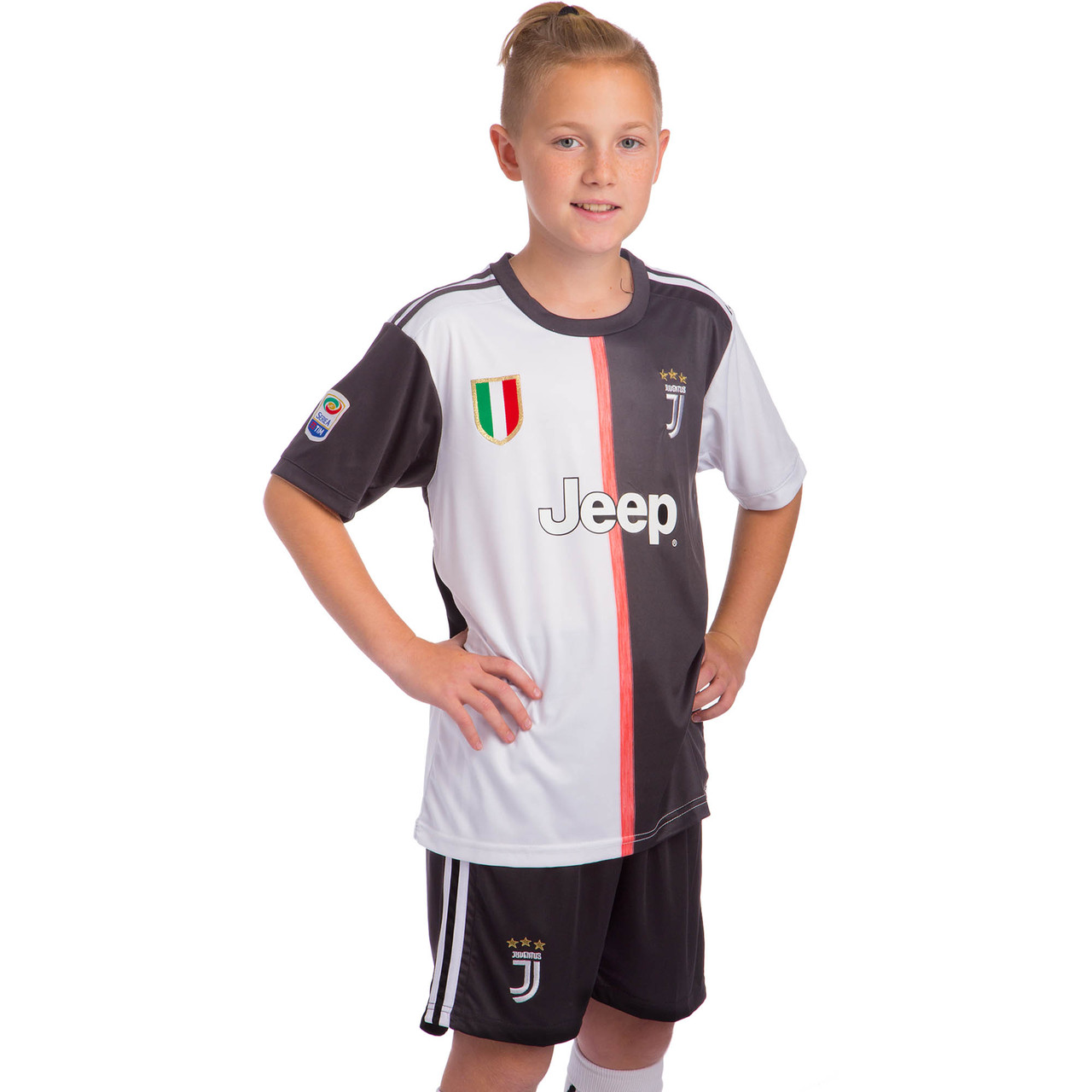 

Форма футбольная детская JUVENTUS Ювентус Zelart Sport домашняя 0959 S (22) рост 120-125 см