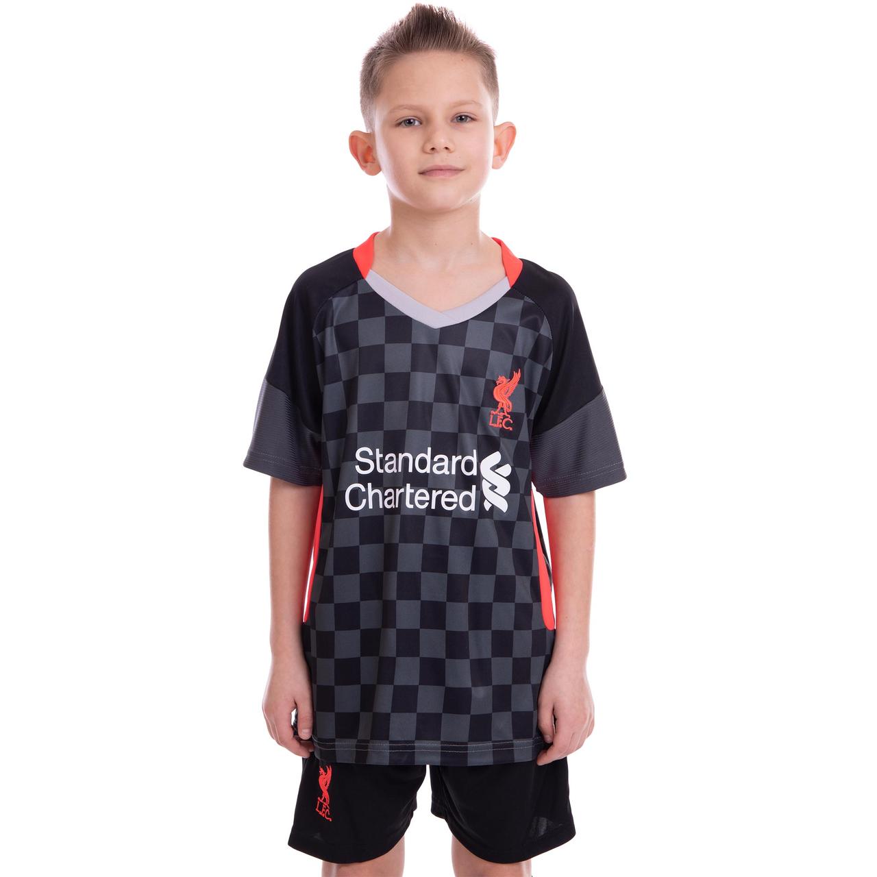 

Форма футбольная детская LIVERPOOL Ливерпуль Zelart Sport резервная 2468 XL (28) рост 150-155 см