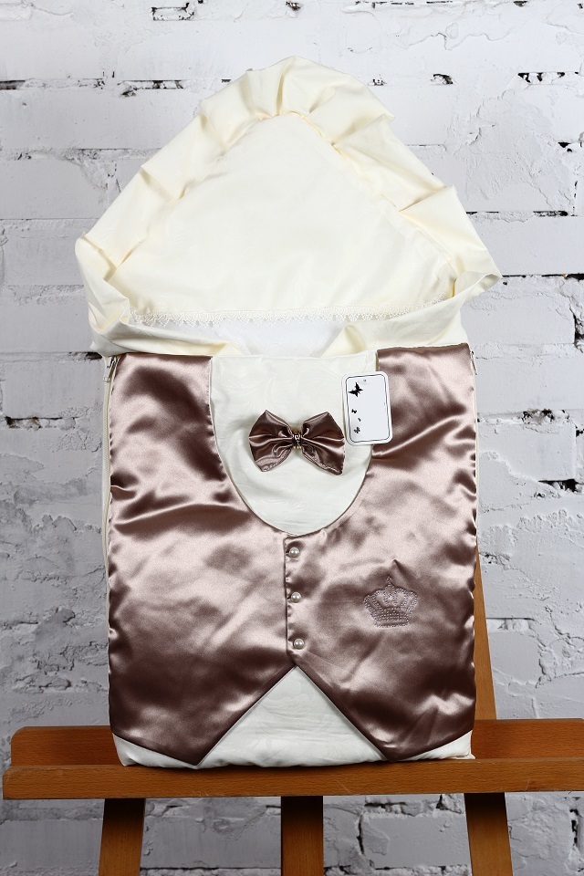 

Летний конверт-одеяло Lari King 85х85 см шоколад