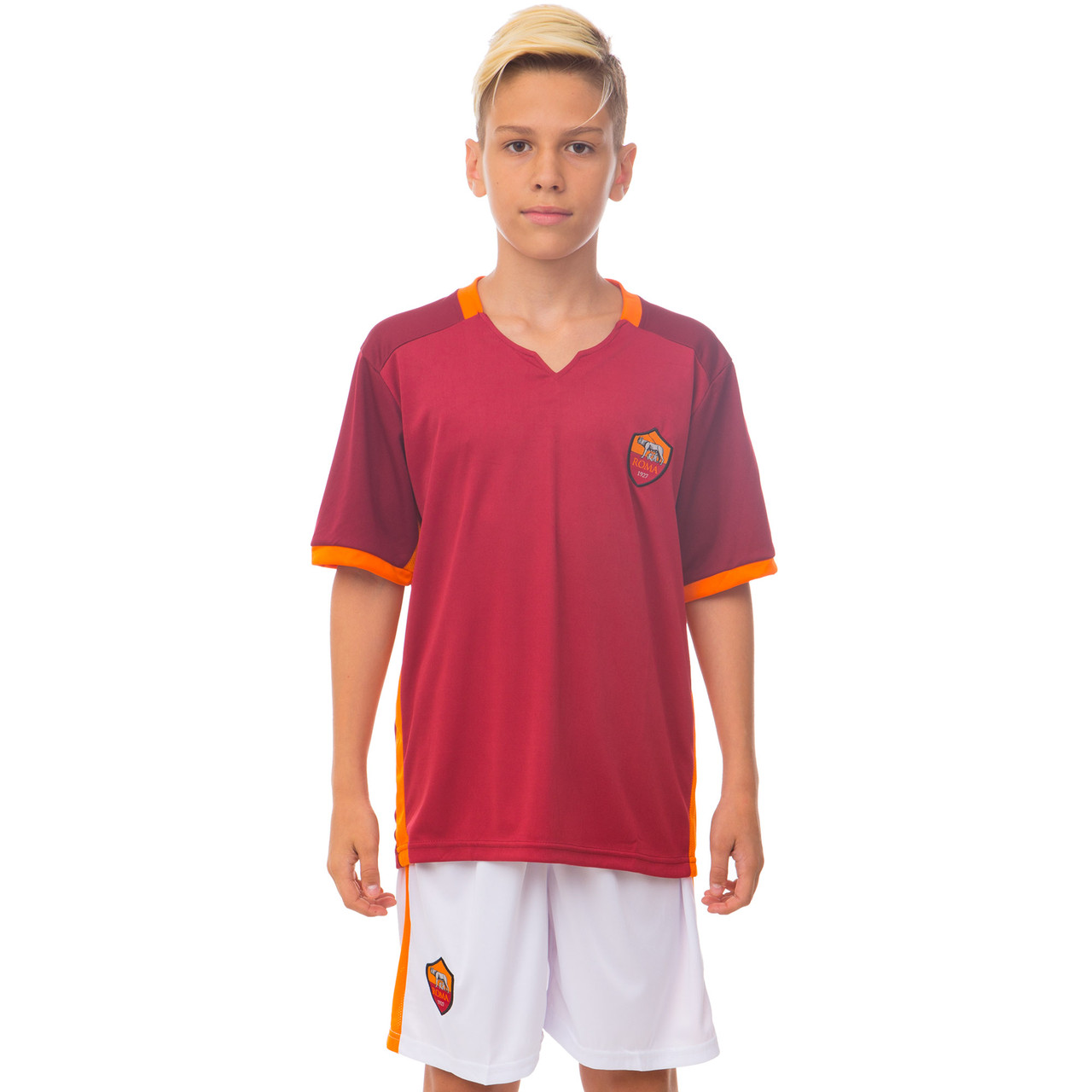 

Форма футбольная детская Roma Рома Zelart Sport домашняя 3900-ROM-1 L (28) рост 145-155 см