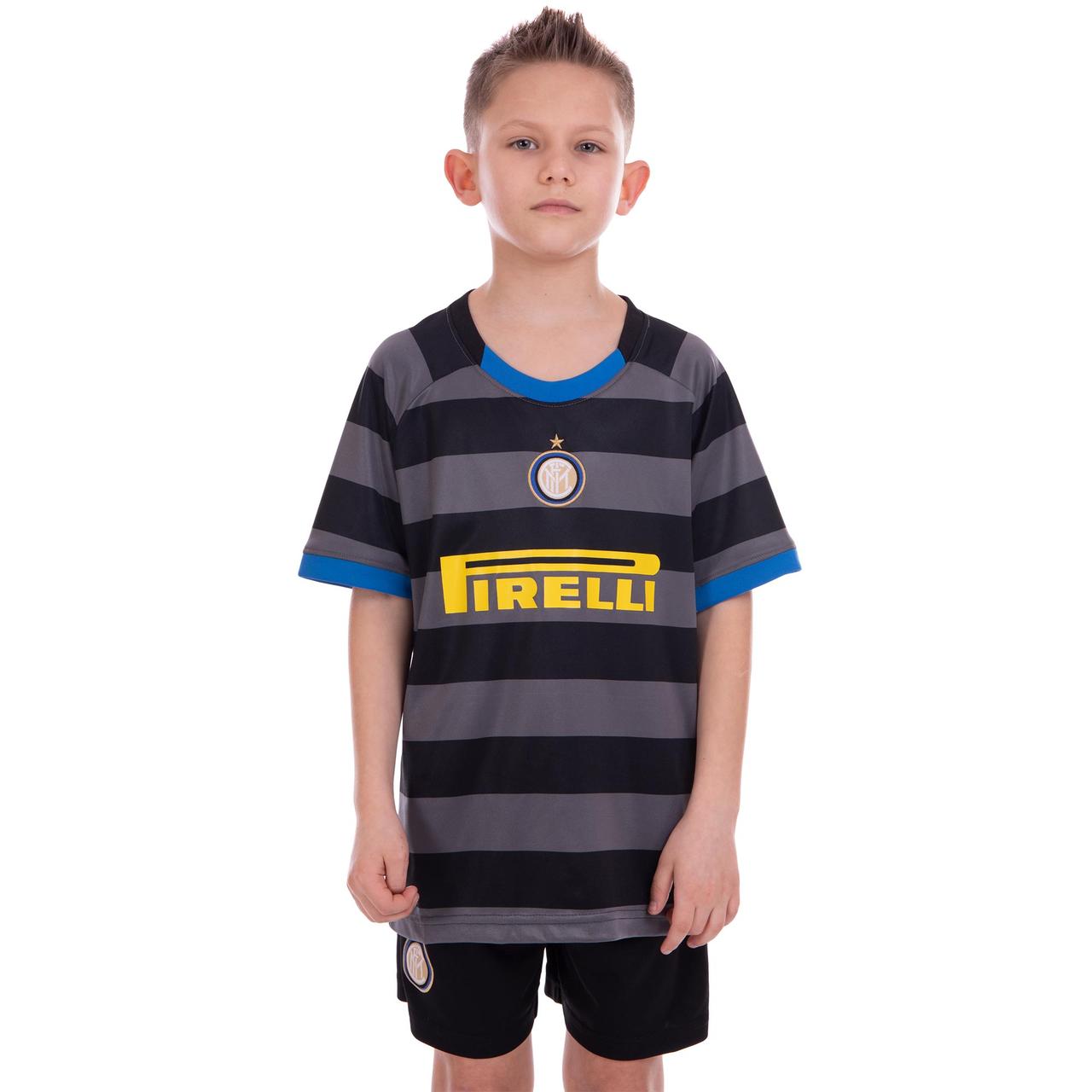 

Форма футбольная детская INTER MILAN Интер Zelart Sport резервная 2461 M (24) рост 130-135 см