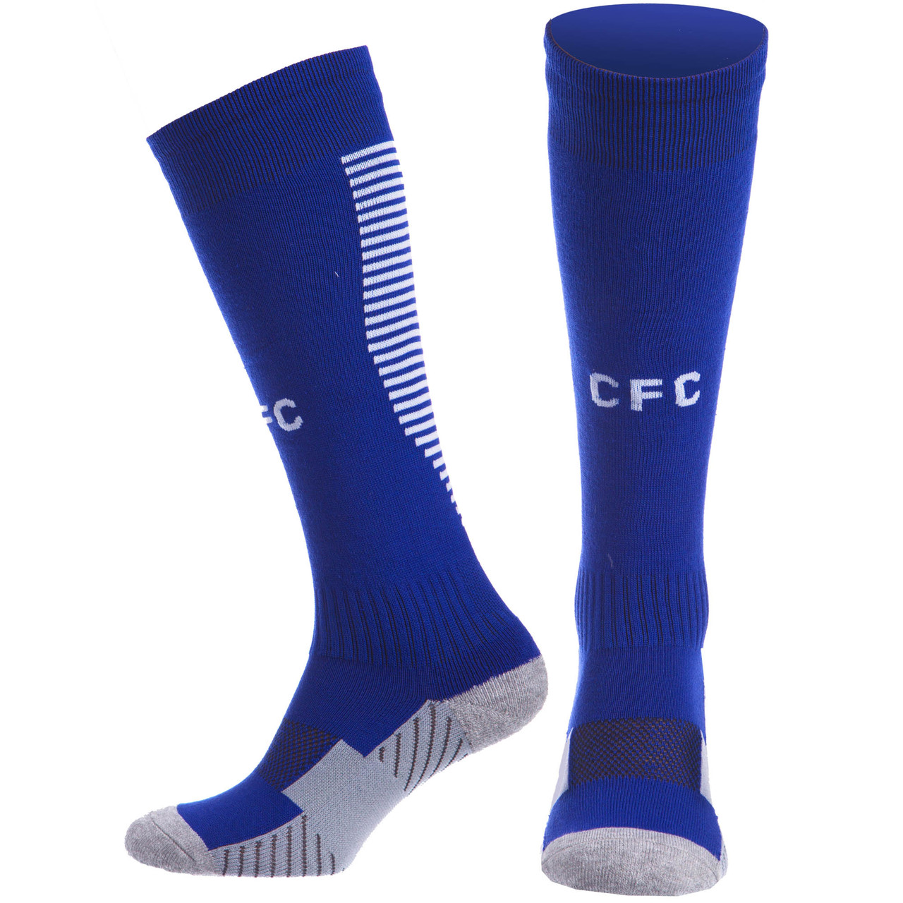 

Гетры футбольные детские с символикой Chelsea Zelart Sport 1818 размер 27-34 Blue