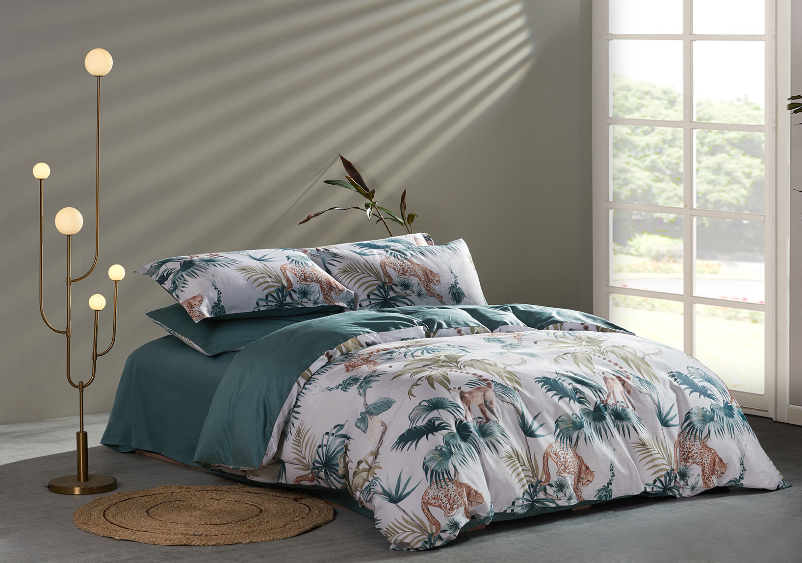 

Комплект постельного белья Luxury Linens Java 200х220