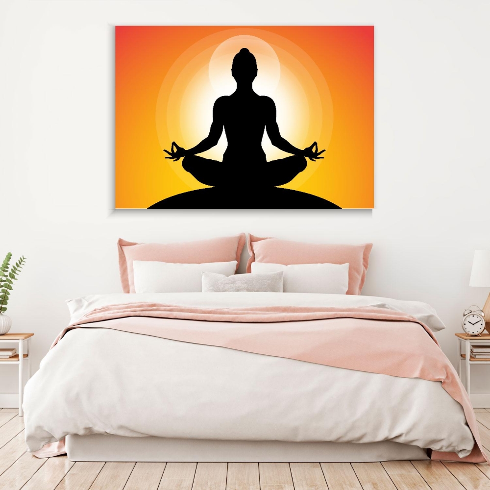 

Картина на холсте Йога и медитация Zen Meditation Peace 110х150 см.