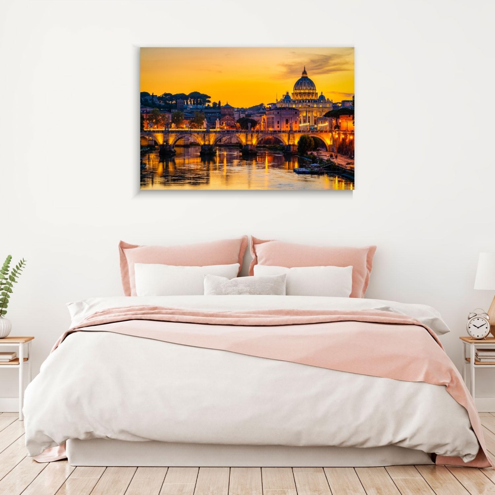 

Картина на холсте Архитектура Romevatican Dome 50х65 см.