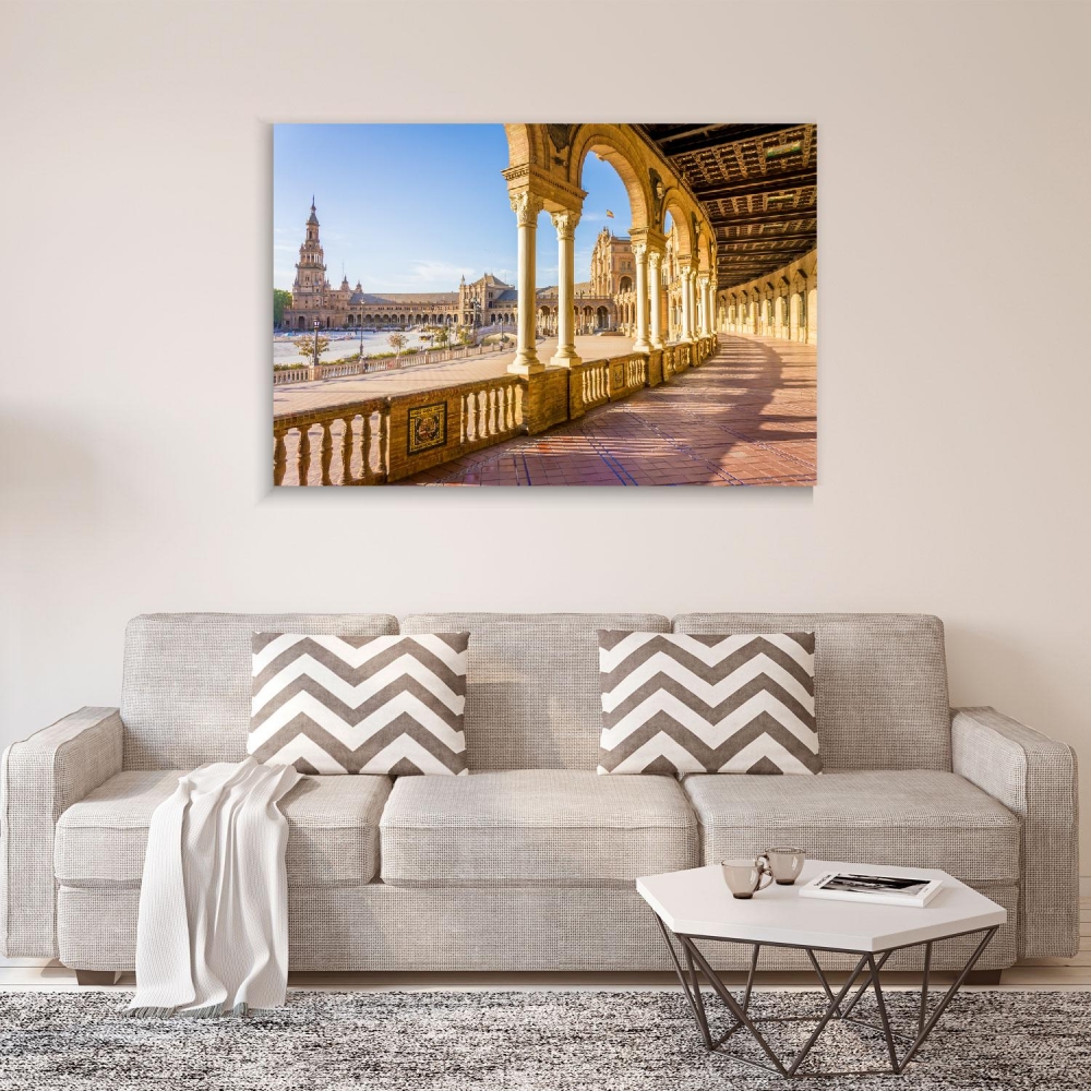 

Картина на холсте Архитектура Area Of Spain 75х100 см.