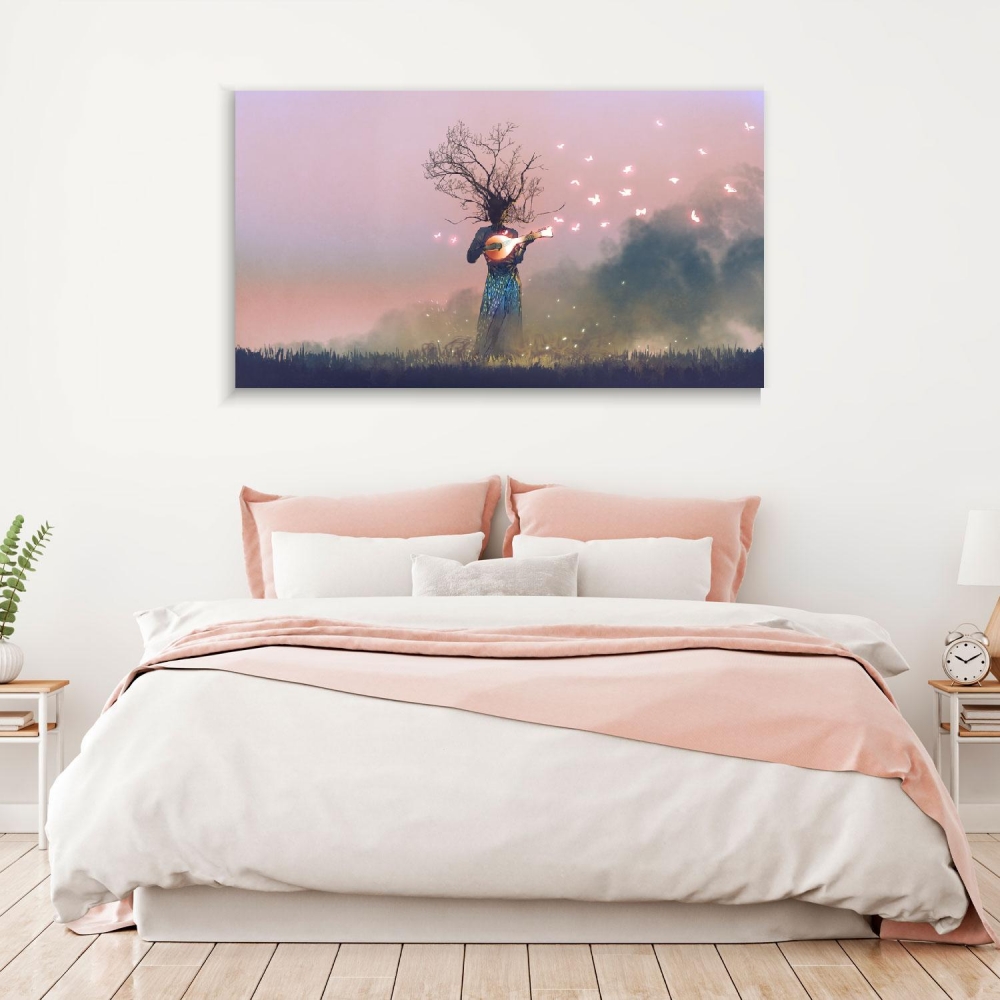 

Картина на холсте Мистика и фантастика Creature With Branches 70х140 см.