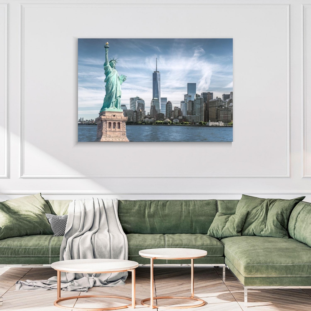 

Картина на холсте Архитектура The Statue Of Liberty 50х65 см.