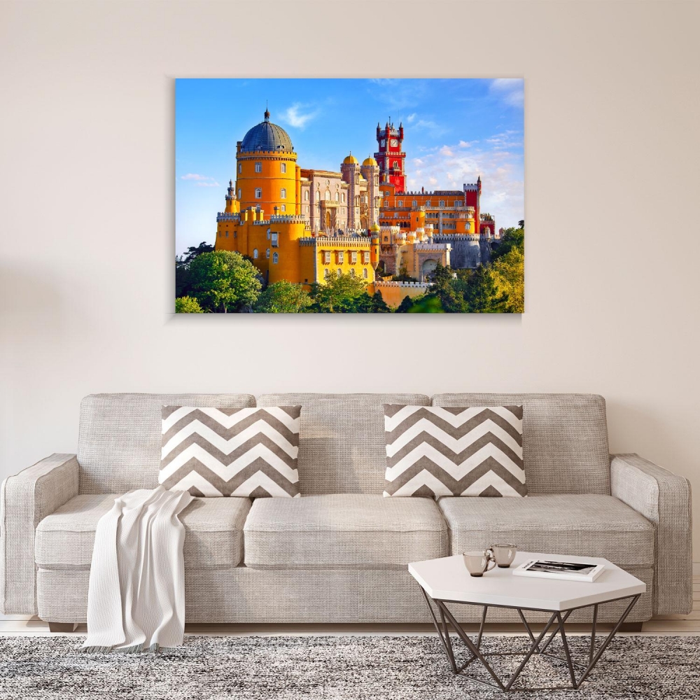 

Картина на холсте Архитектура Pena Palace In Sintra 75х100 см.