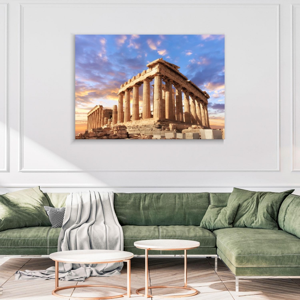 

Картина на холсте Архитектура Parfenon Greece 75х100 см.
