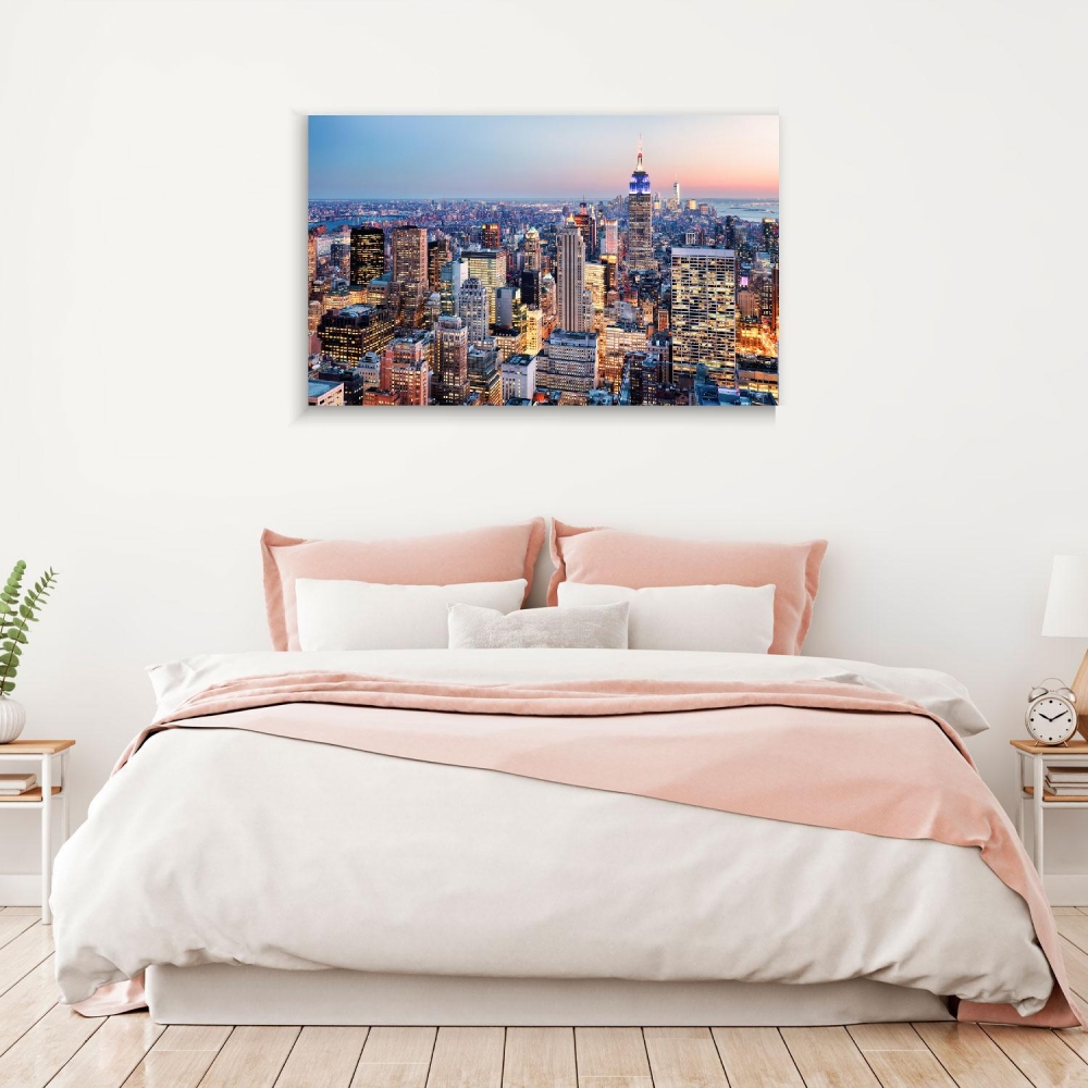 

Картина на холсте Архитектура New York City 90х180 см.