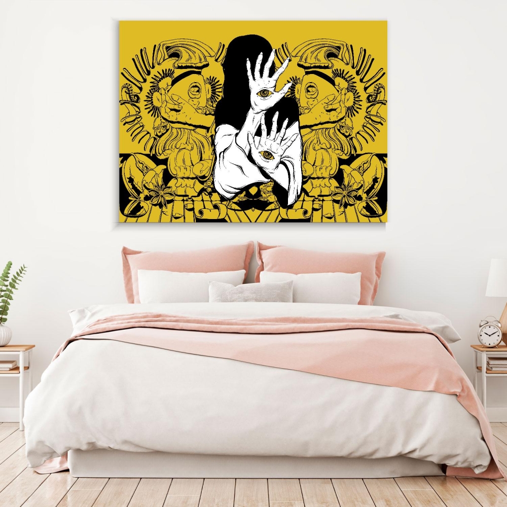 

Картина на холсте Psy Art Screaming Girls 45х60 см.