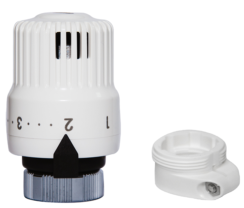 

Головка термостатическая Caleffi с адаптером под click М23.5 х 1.5 S.p.a.