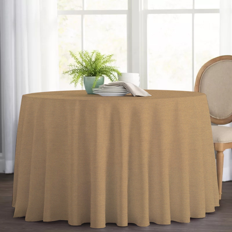 

Круглая скатерть Kanzas Beige TT129336 Ø200