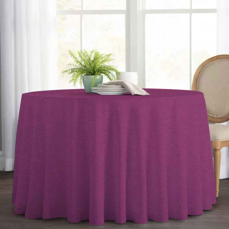 

Круглая скатерть Kanzas Purple TT129344 Ø200