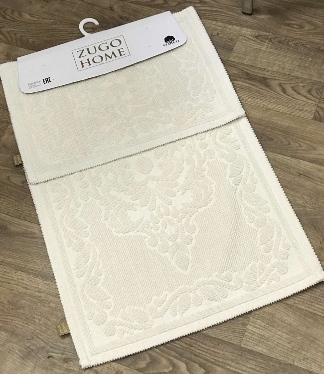 

Набор ковриков для ванной Zugo Home Osmanli Fidisi 50*60 см + 60*100 см арт.8698485570617
