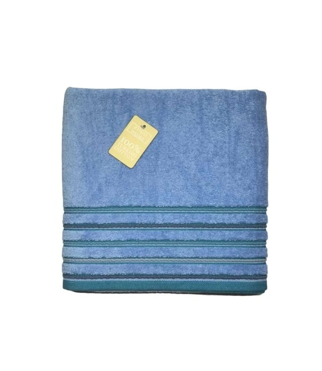 

Полотенце для тела Zugo Home Long Twist Erkek 100*150 см махровое банное голубое арт.ts-02589