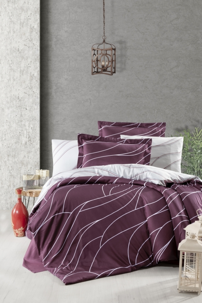 

Комплект постельного белья First Choice Satin Cotton Евро сатин арт.Mesi Rose