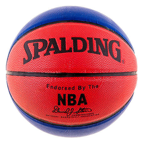 

Мяч баскетбольный Spalding 7 PU красно-синий