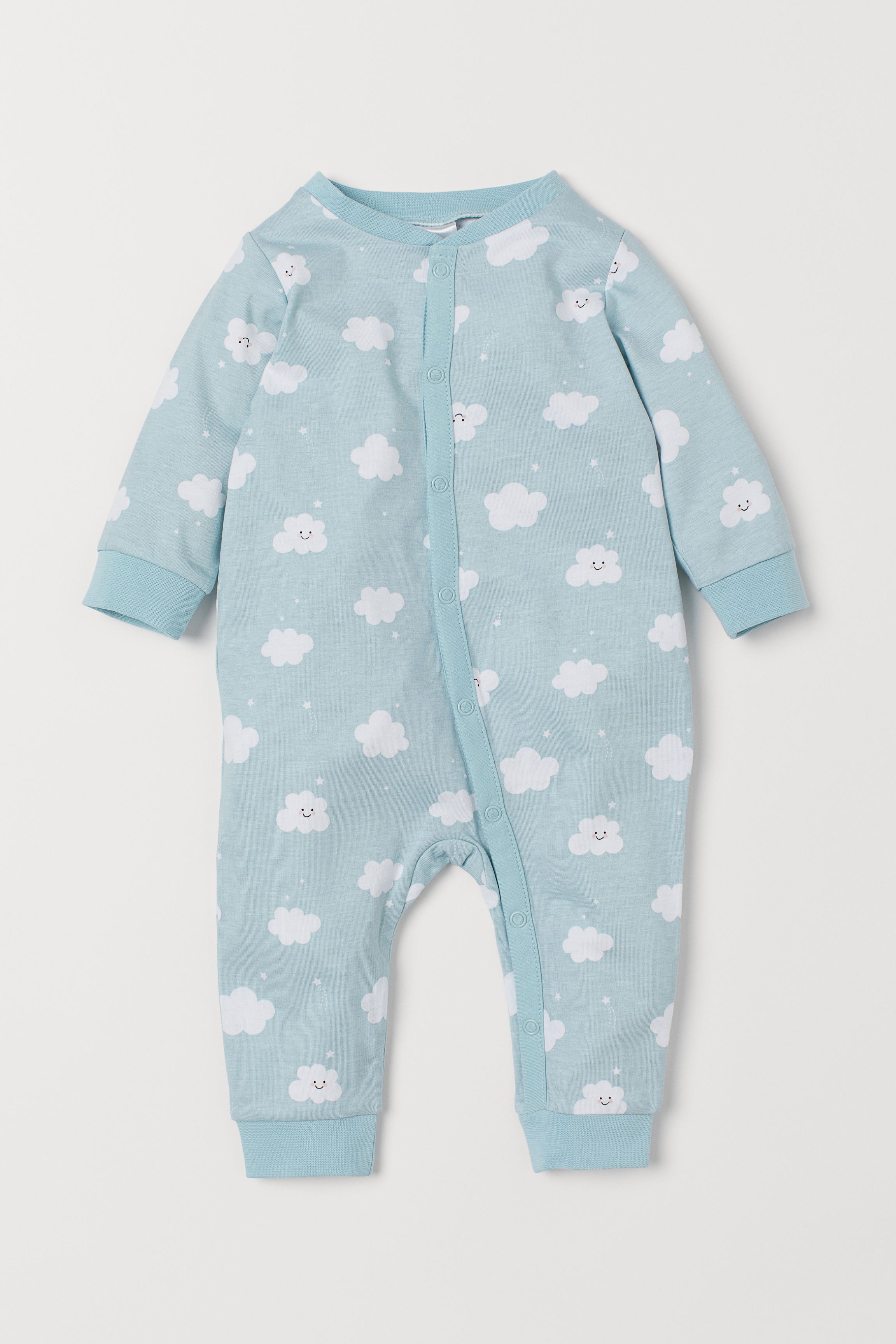 

Комбинезон ночной H&M 86 Бирюзовый 0677848_бел.обл