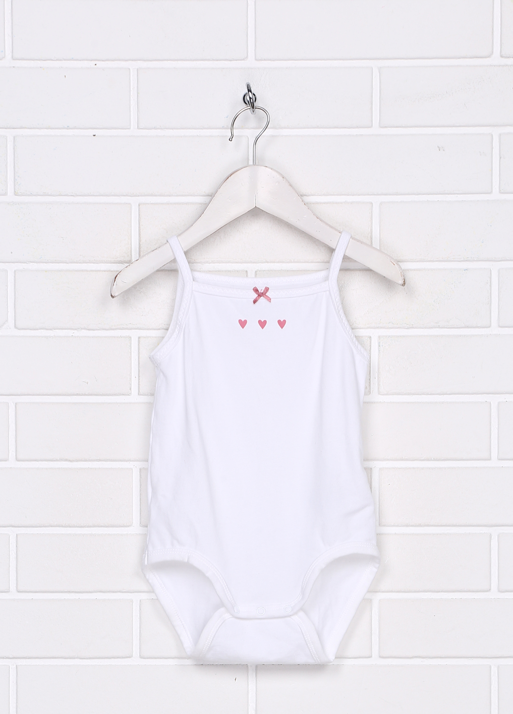 

Боди H&M 56 Белый 0634029_сердечки_02