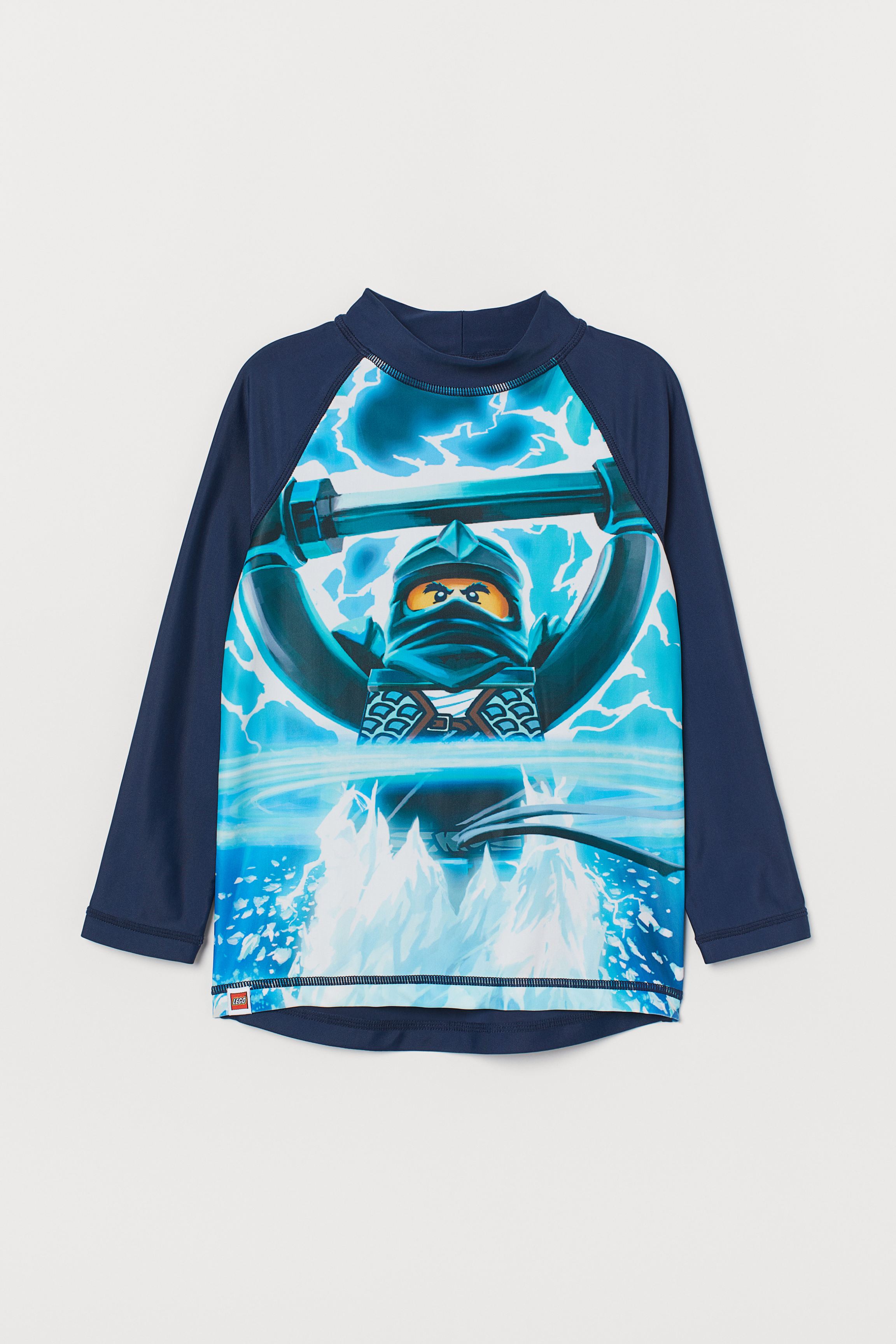 

Купальный лонгслив H&M 104 Синий 0729189_Lego