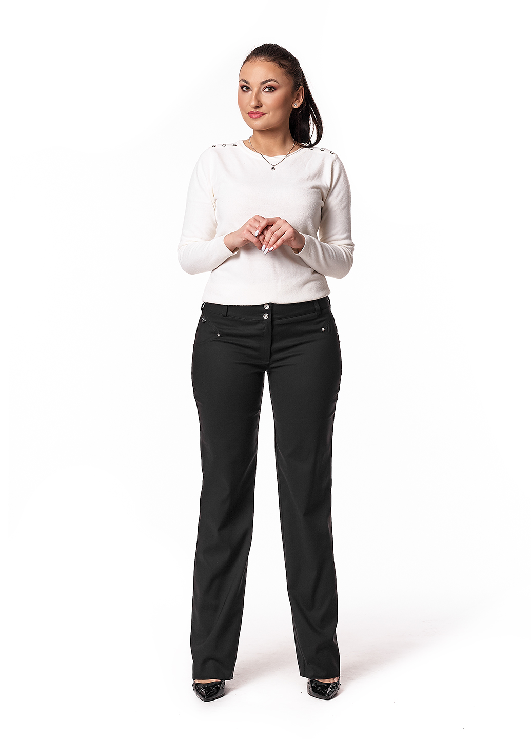 

Брюки UT BR105 1505  черный коттон, Брюки UT BR105 1505 50 черный коттон