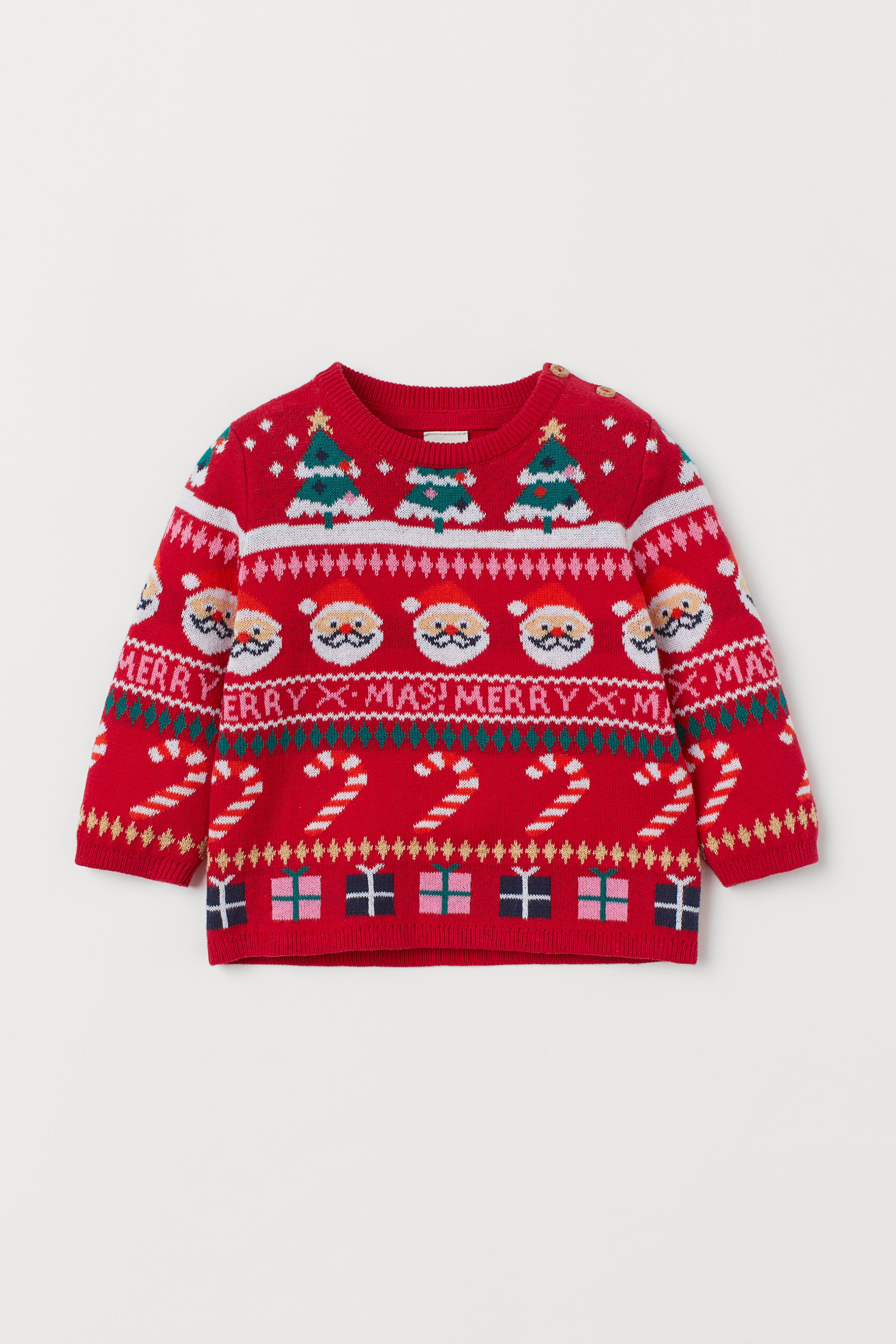

Джемпер H&M 68 Красный 0869554_красн.нов.год