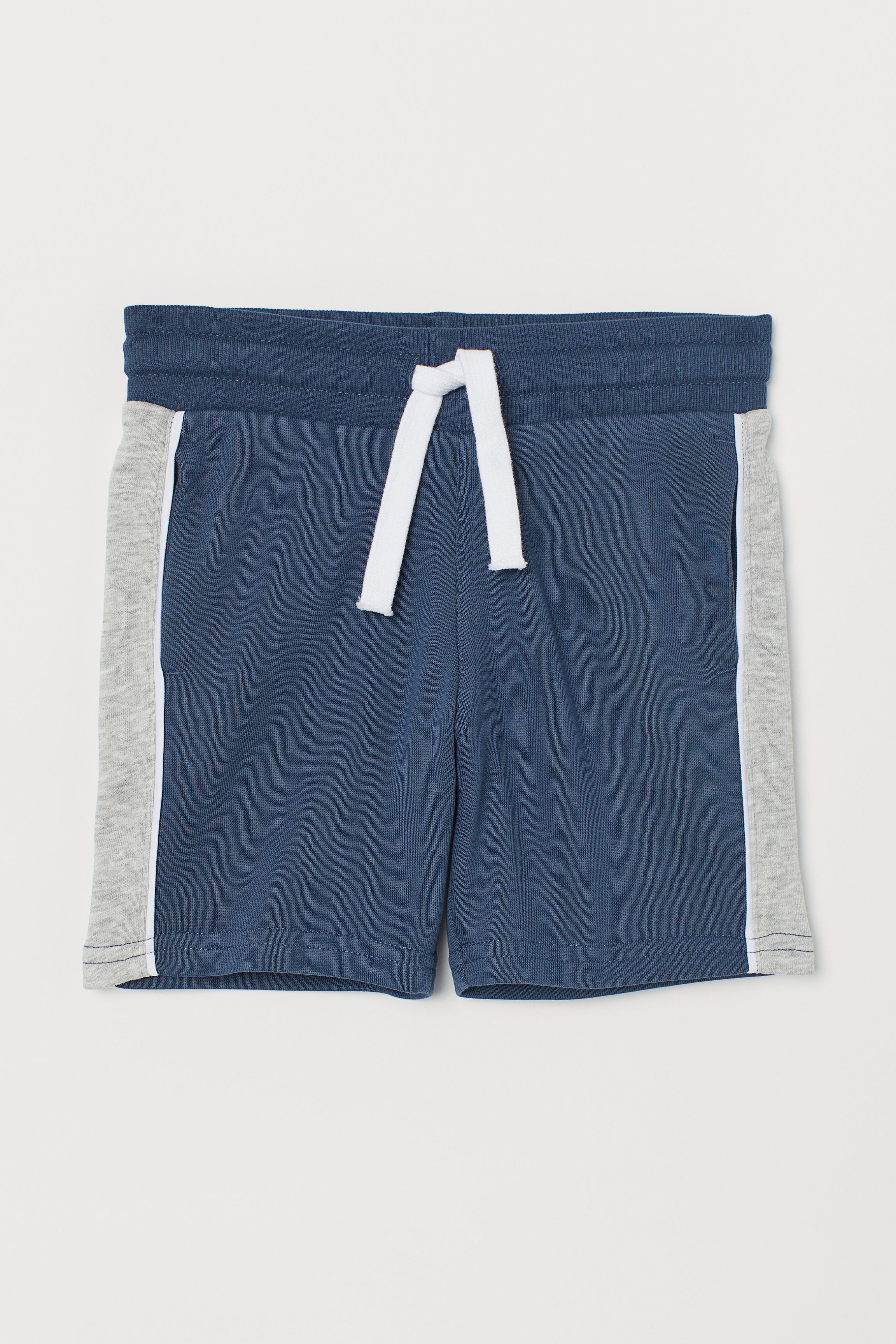 

Шорты H&M 122 Синий 0562677_син.сер.полоска