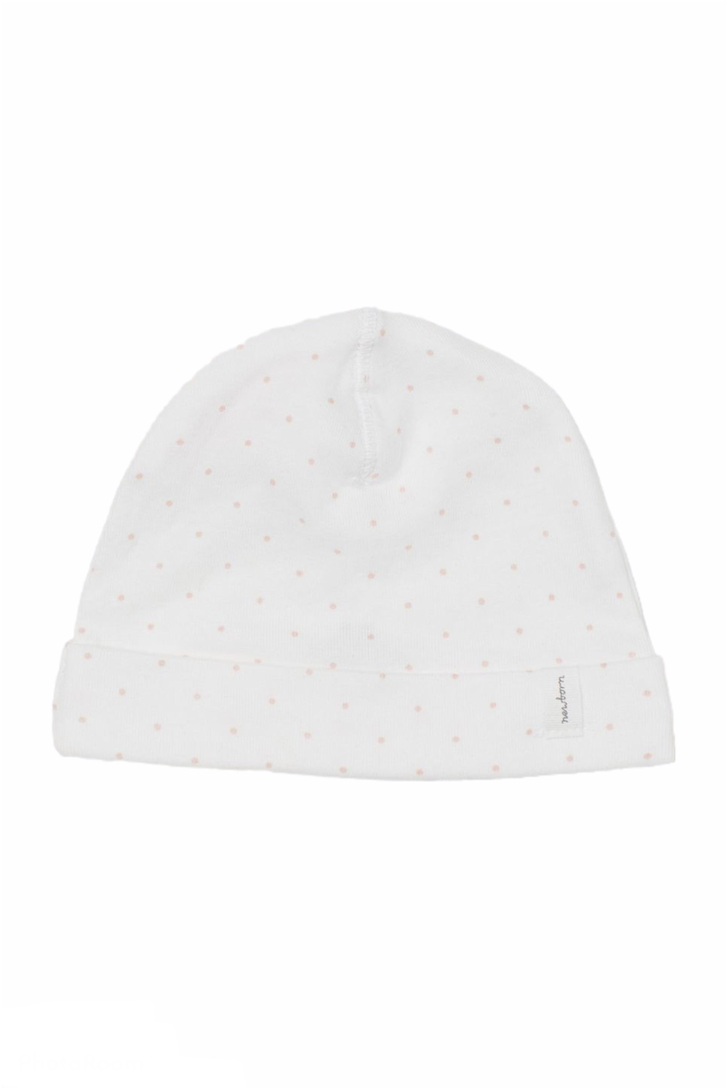 

Шапка H&M 50 Белый 0695803_бел.роз.горох