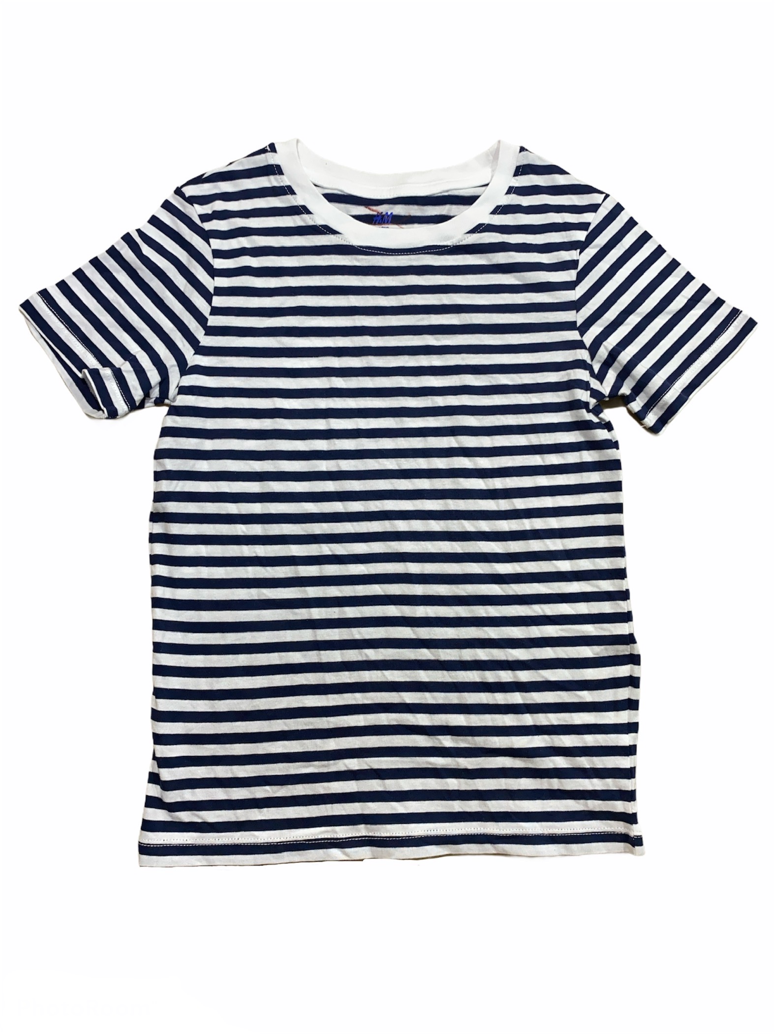 

Футболка H&M 122/128 Белый 0749176_бел.полоска