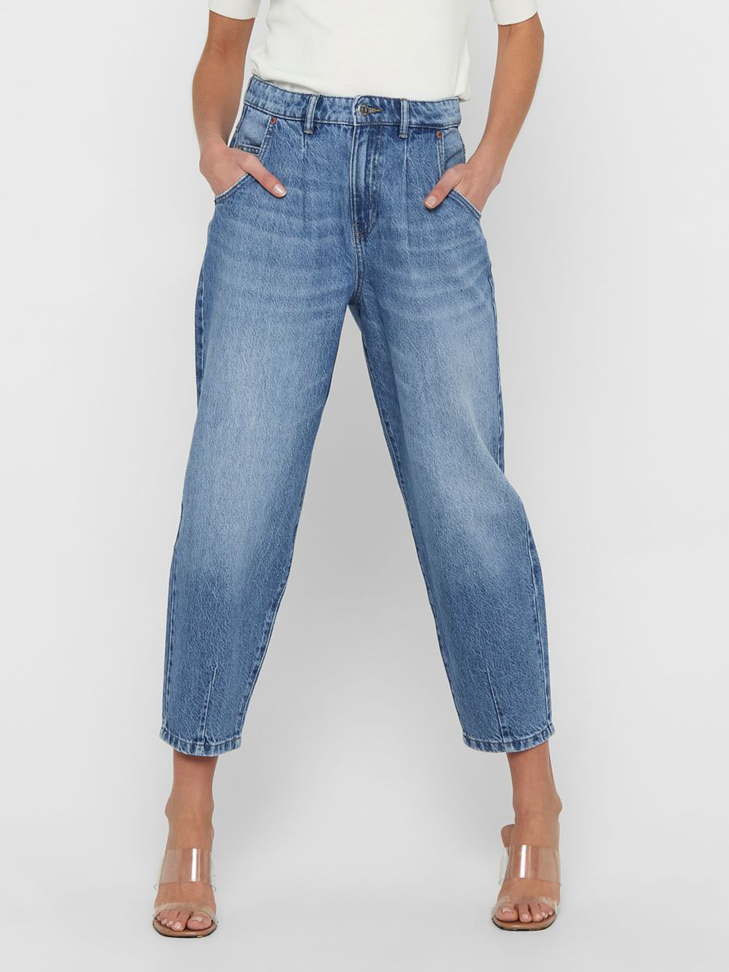 

Джинсы женские ONLY VERNA BALLOON 15227047 Light Blue Denim S/32 Голубой
