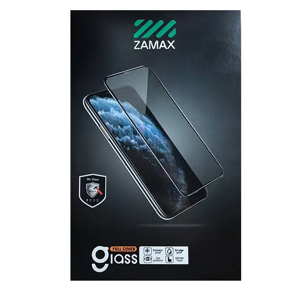 

Защитное стекло ZAMAX Titanium для iPhone X - Black / Черное