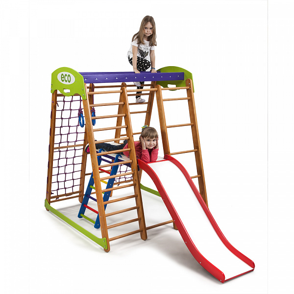 

Детский спортивный игровой комплекс Baby Sport SB Карапуз Дерево 132х124х150 см (Plus 2)