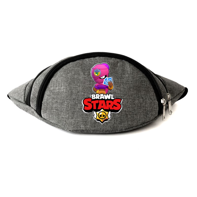 

Сумка Бананка на пояс Бравл Старс Тара (BS-Tara) Cappuccino Toys серая
