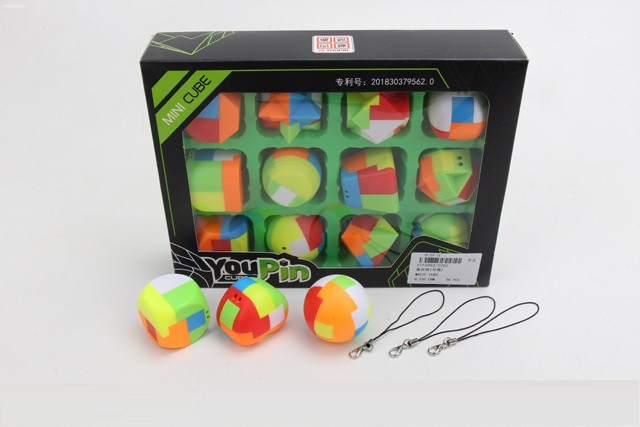 

Набір кольорових головоломок YouPin Lock Puzzle, 12 видів, в подарунковій коробці, 322202