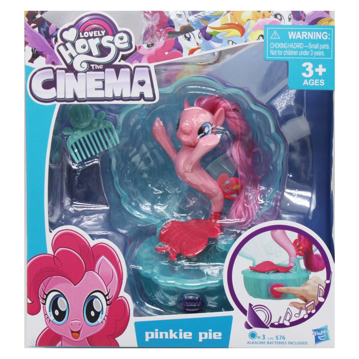 

Музыкальная пони русалка Lovely Horse Pinkie Pie MiC (BL064) (168303)