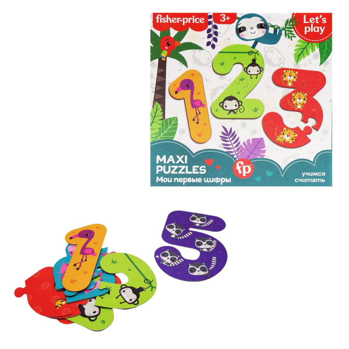 

Беби пазлы Цифры рус Vladi Toys (VT1711-03) (167925)