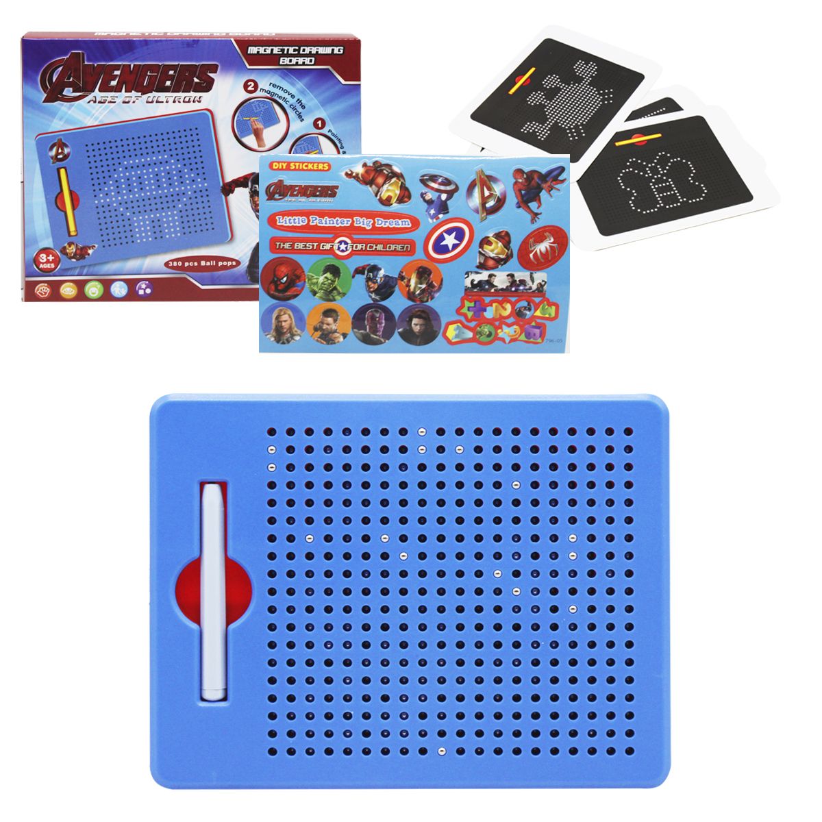 

Досточка магнитная Супергерои MiC (380-04-05-06-07) (168054)