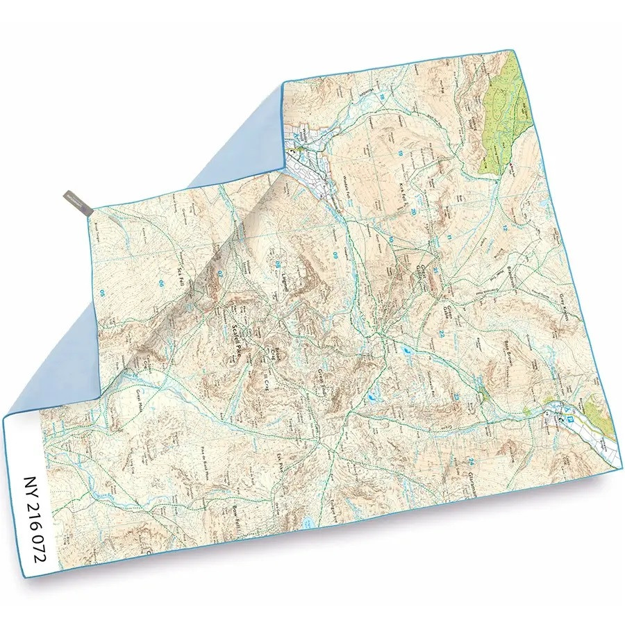

Полотенце Lifeventure Soft Fibre Printed 150 x 90 см Scafell Pike Giant