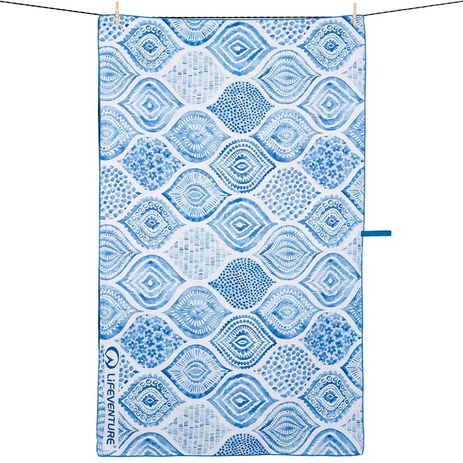 

Полотенце Lifeventure Soft Fibre Printed 150 x 90 см Santorini Giant