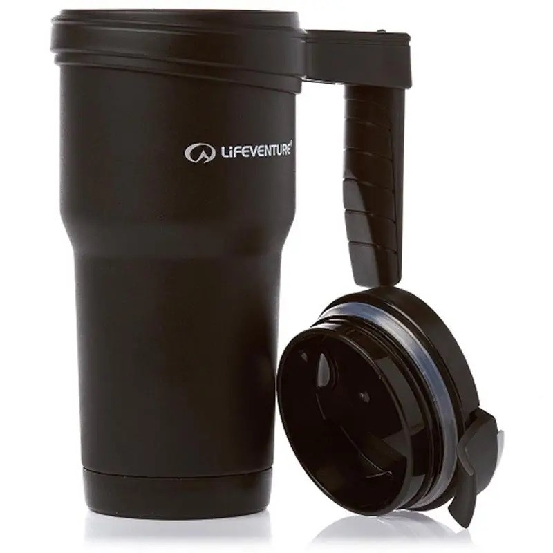 

Термокружка Lifeventure Mega Trek Mug 400 мл Черный