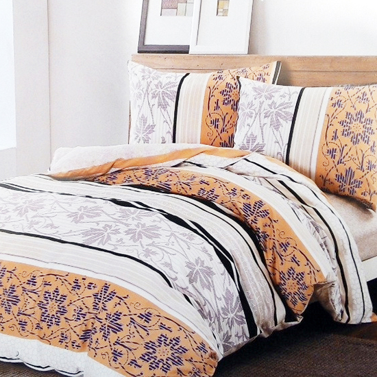 

Комплект постельного белья из сатина Cozy Серый, Бежевый 5076-p