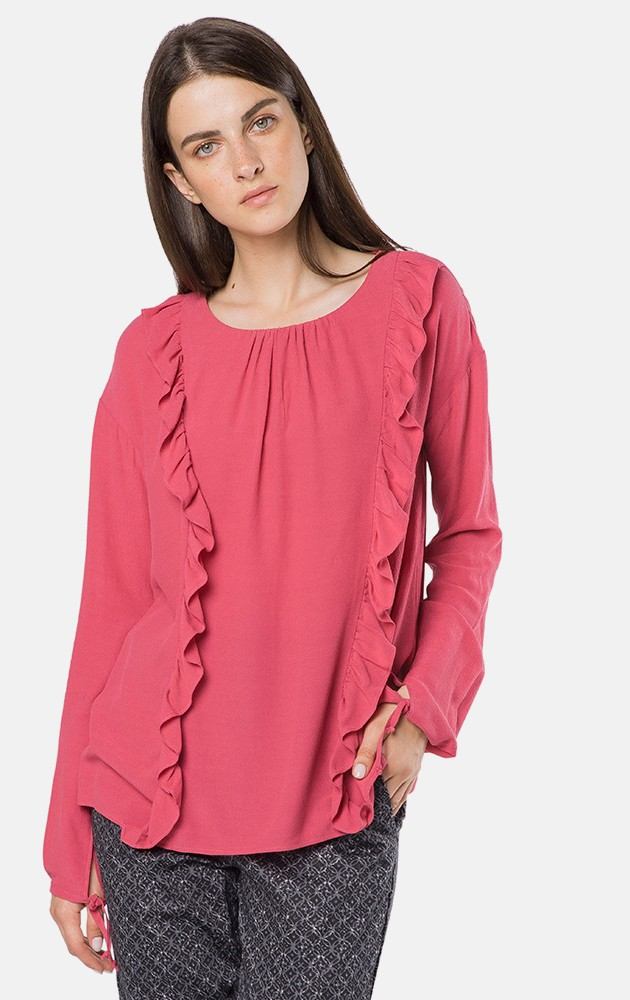 

Блуза MR520  MR 217 2718 0818 Punch Pink, Блуза MR520 S MR 217 2718 0818 Punch Pink