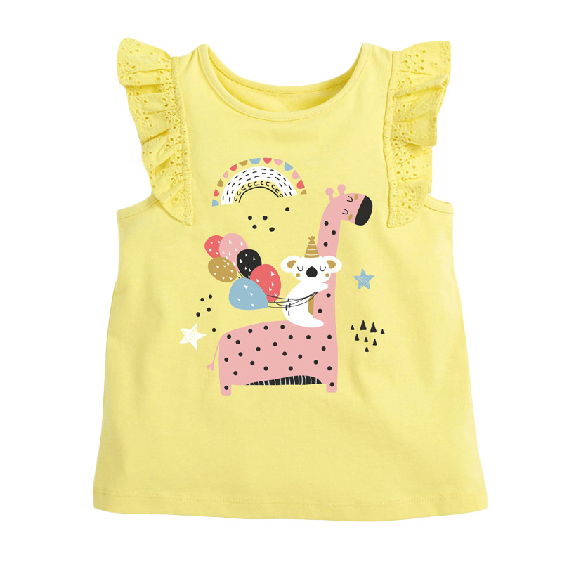 

Майка для девочки Birthday Berni Kids (100) Желтый