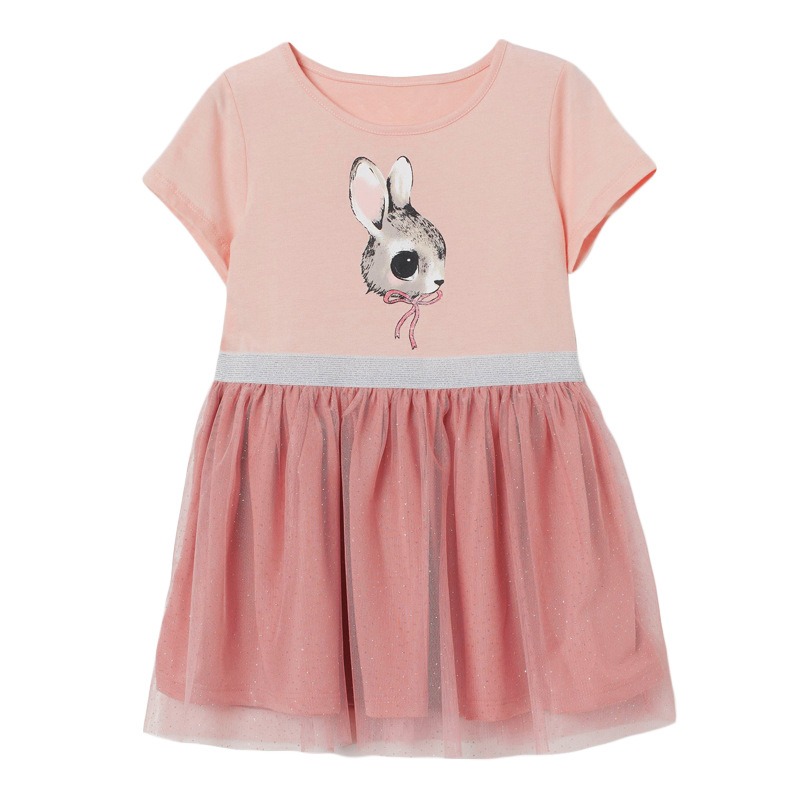 

Платье для девочки Cute rabbit Berni Kids (130) Персиковый (58753)